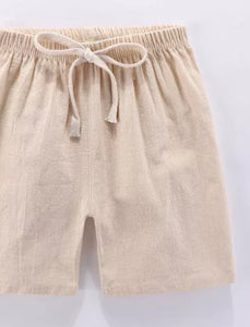 Linen shorts, unisex