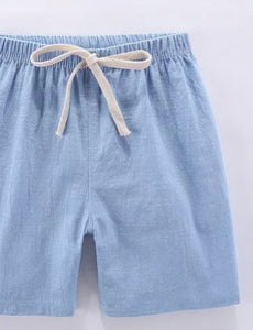 Linen shorts, unisex