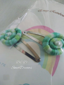 Candy, hairclips