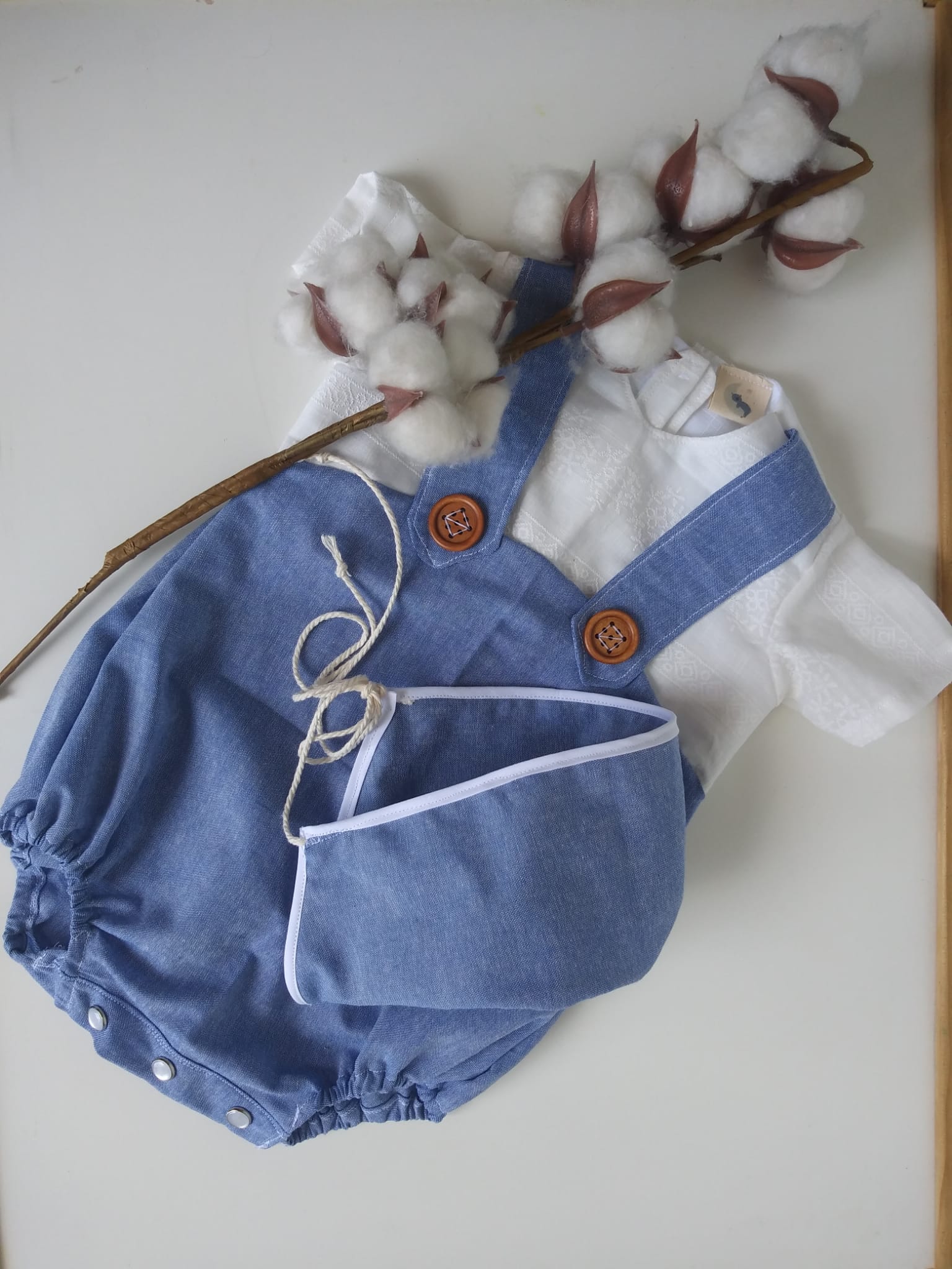 Denim Newborn outfit