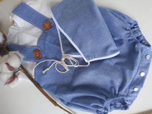 Denim Newborn outfit